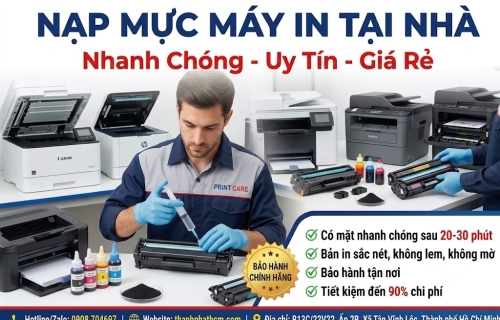 Bơm mực máy in tận nơi - Sữa chữa máy tin tận nơi - uy tín - nhanh chóng - chuyên nghiệp 24/7